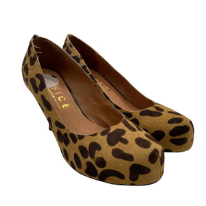 Unisex Office London - High heels, size 37 - Brown (2)
