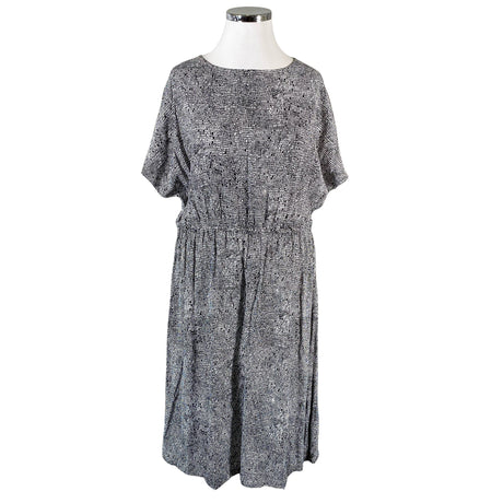 Unisex Marimekko - Schiffon dress, size 46 - Black ()
