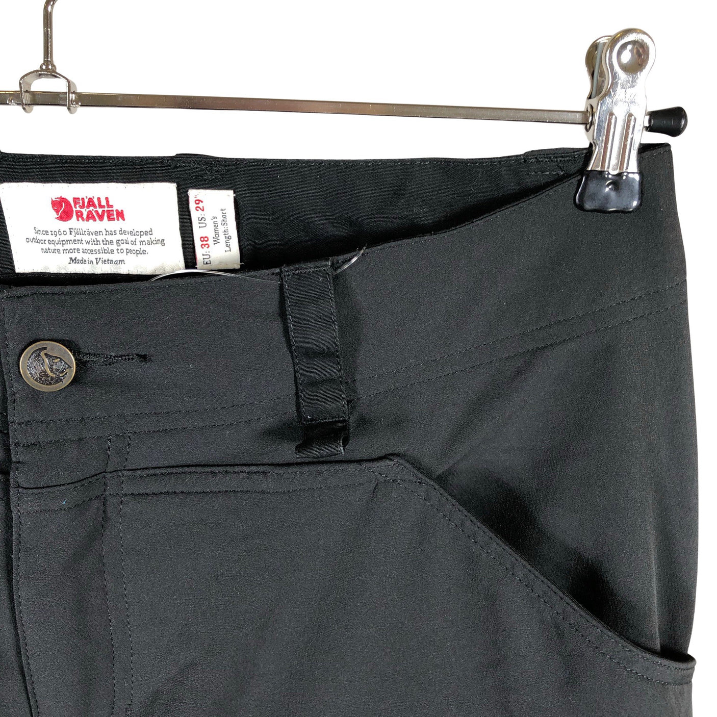 Unisex Fjällräven - Outdoor pants, size 38 - Black (3)