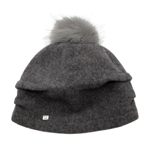 Unisex L'asessor - Winter beanie, size 56 - 58 cm - Gray (1)