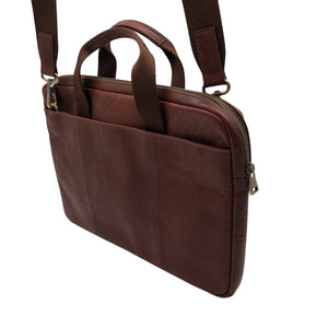 Unisex Saddler - Laptop bag, size Midi - Brown (2)