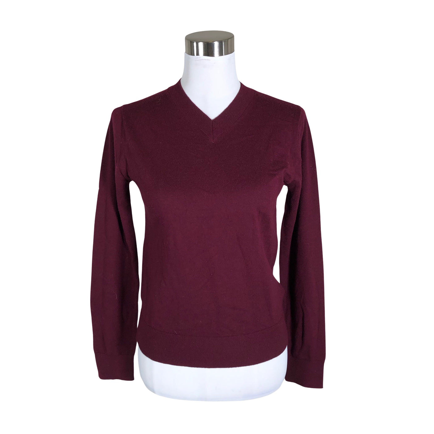 Unisex Massimo Dutti - Sweater, size 36 - Wine red (1)