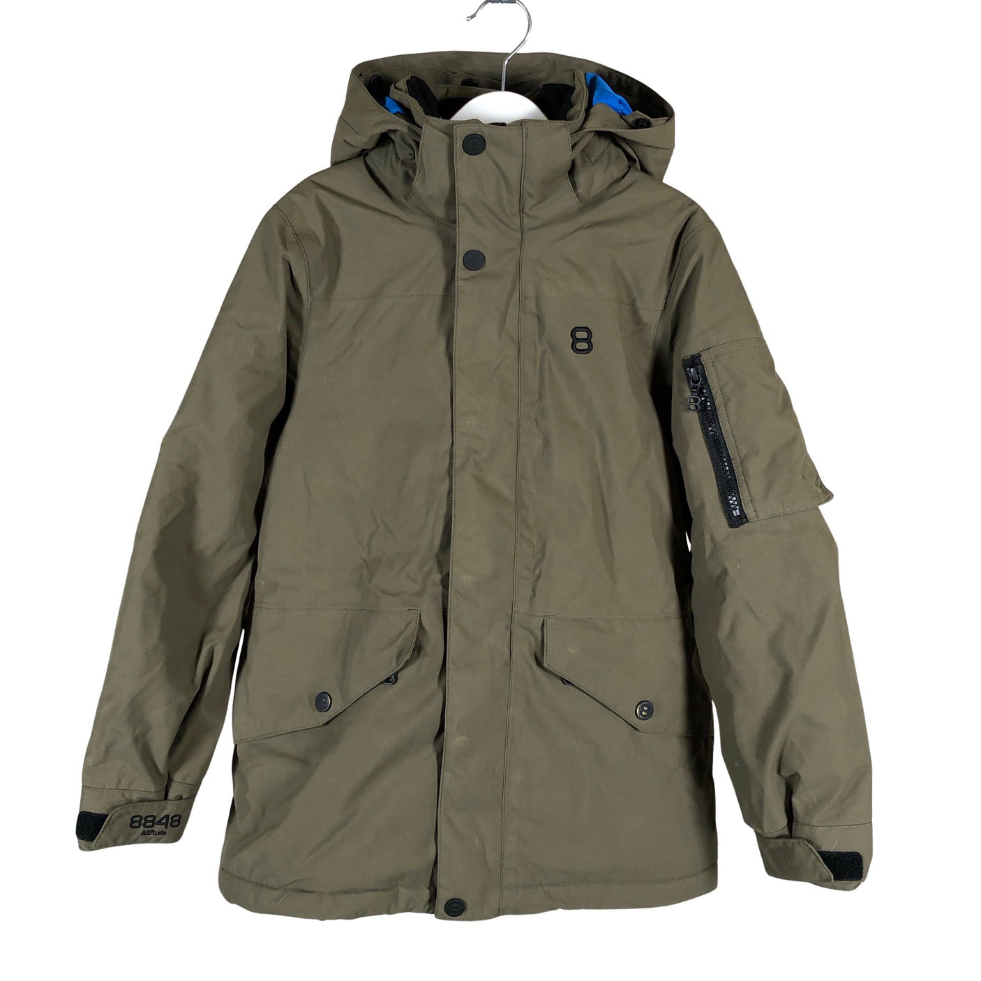 Unisex 8848 Altitude - Winter jacket, size 128 - 134 - Green (1)
