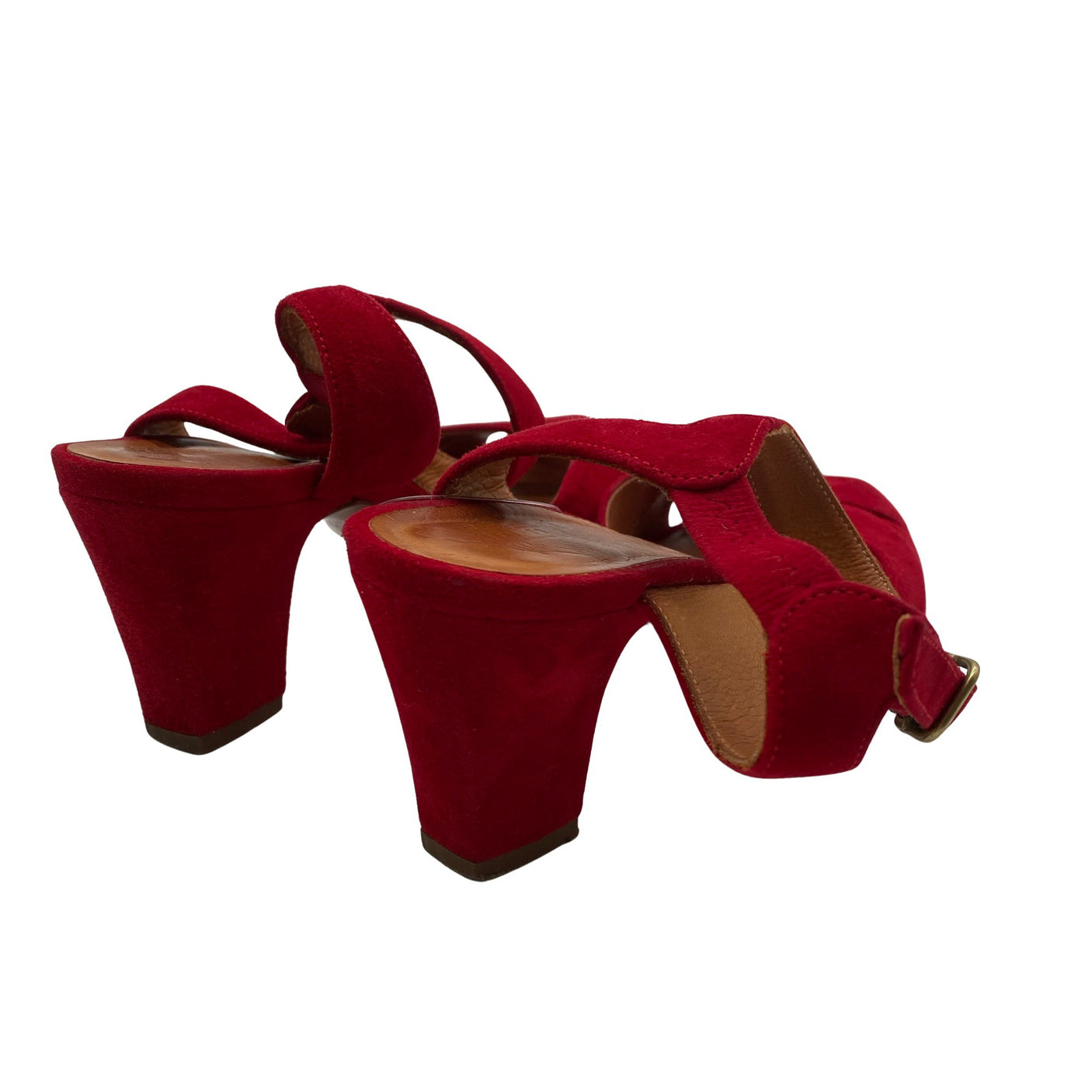 Unisex Chie Mihara - Heeled sandals, size 37 - Red (3)