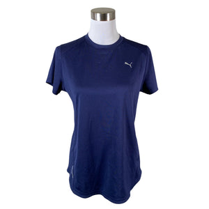 Unisex Puma - Sports shirt, short sleeve, size 40 - Blue (1)