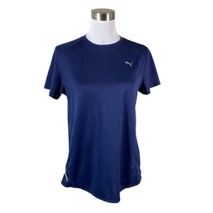 Unisex Puma - Sports shirt, short sleeve, size 40 - Blue (1)