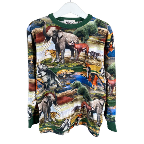 Unisex Molo Kids - Tricot shirt, size 122 - 128 - Green ()