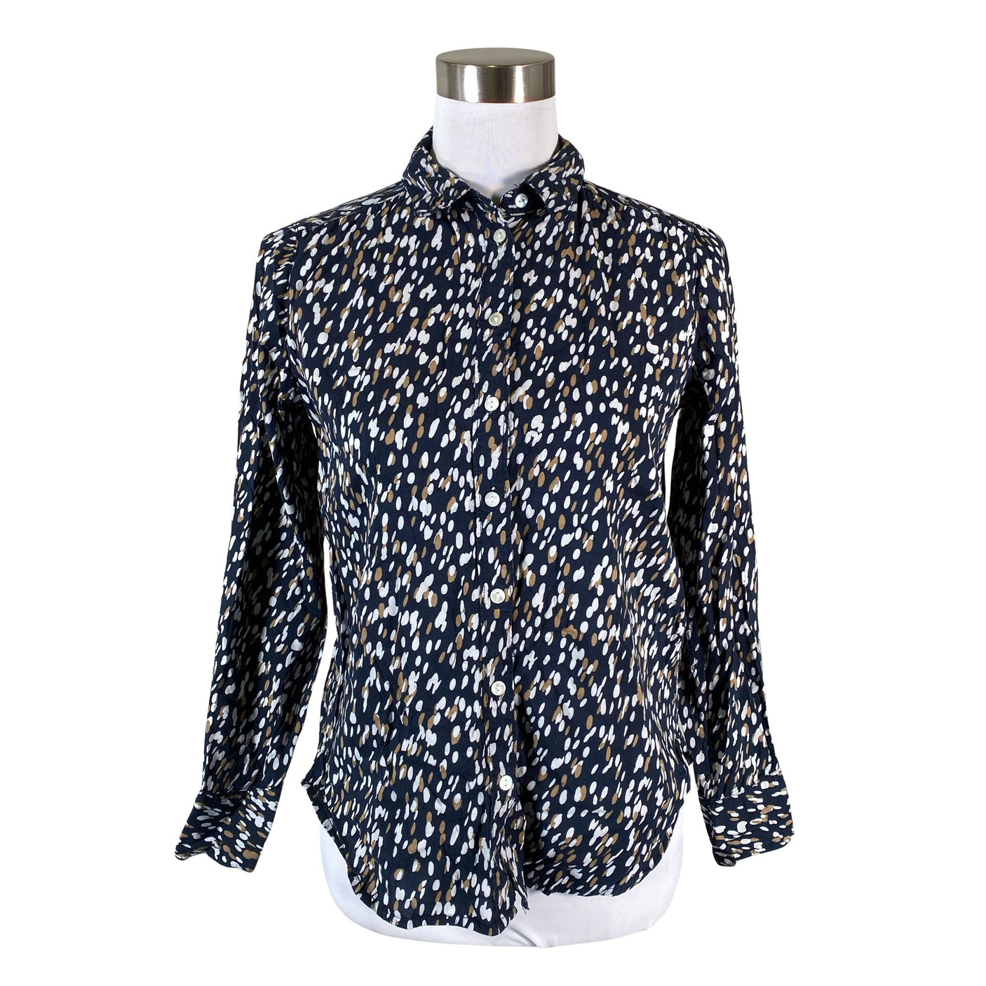 Unisex Tom Tailor - Blouse, size 34 - Blue (1)