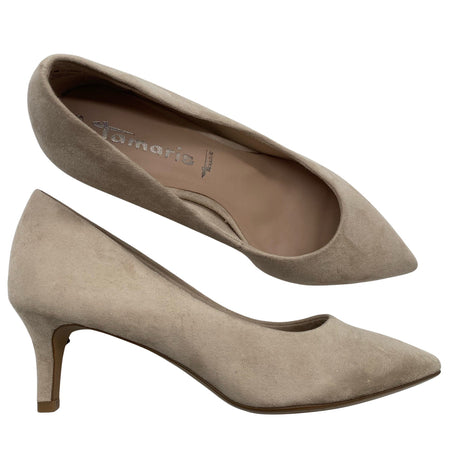 Unisex Tamaris - High heels, size 38 - Beige ()