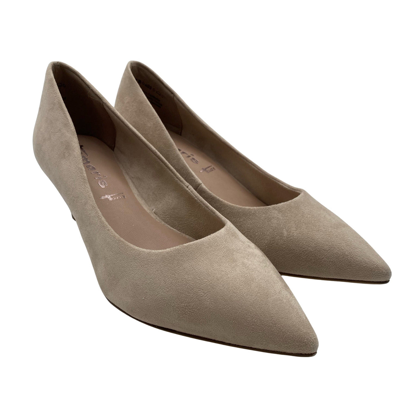 Unisex Tamaris - High heels, size 38 - Beige (2)