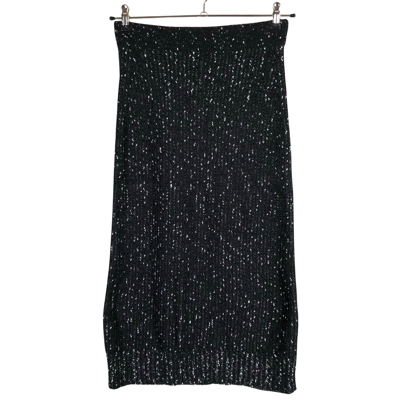 Unisex Massimo Dutti - Knit skirt, size 36 - Black (1)