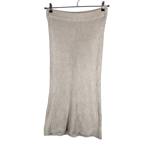 Unisex Massimo Dutti - Knit skirt, size 36 - Beige (1)