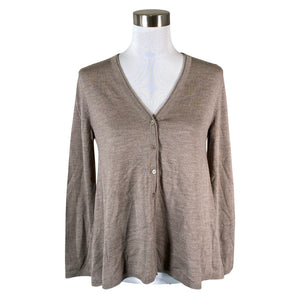 Unisex Hemisphere - Cardigan, size 38 - Brown (1)