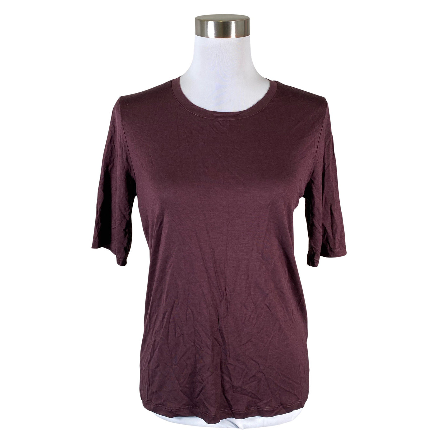 Unisex Filippa K. - T-shirt, size 38 - Wine red (1)