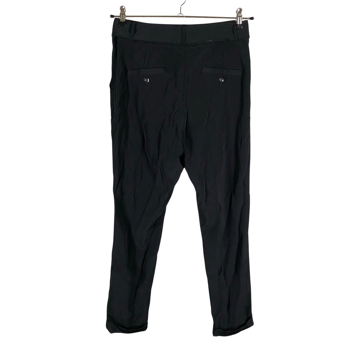 Unisex Summum Woman - Straight leg trousers, size 34 - Black (2)