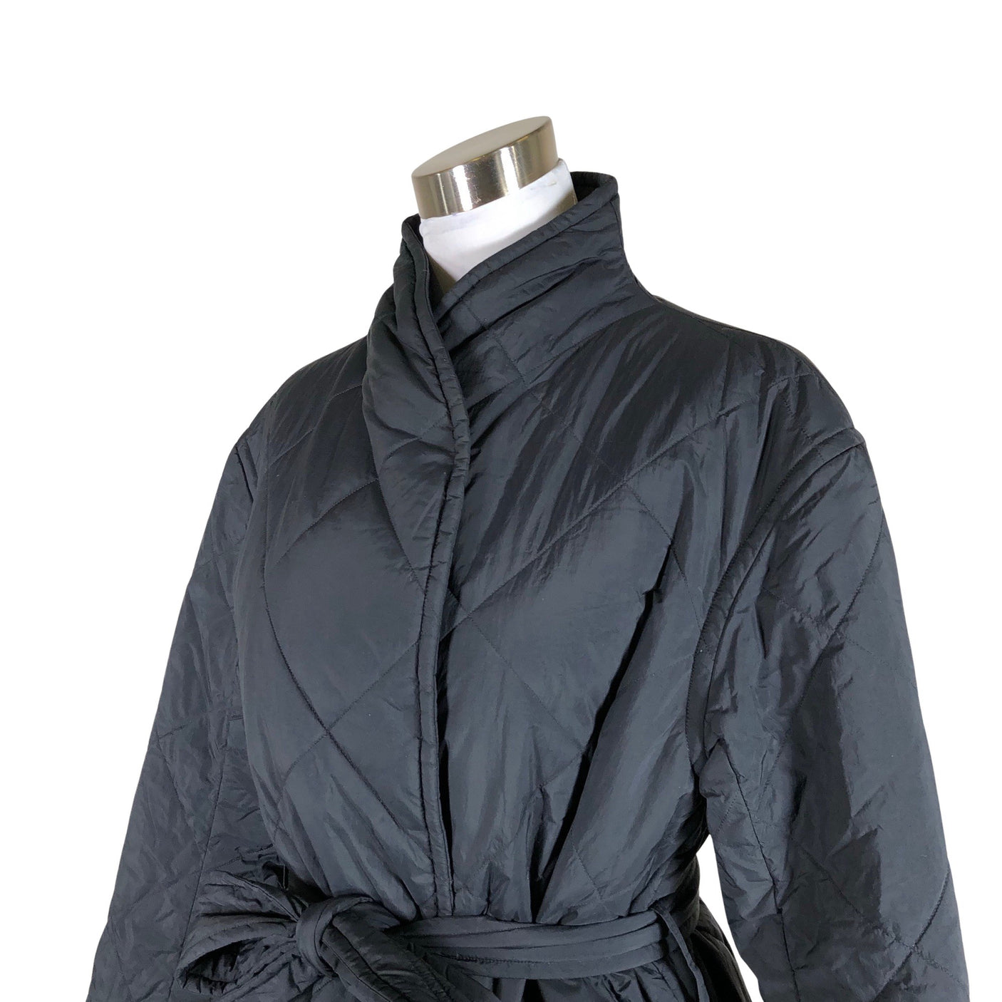 Unisex Arket - Quilted jacket, size 36 - Black (3)