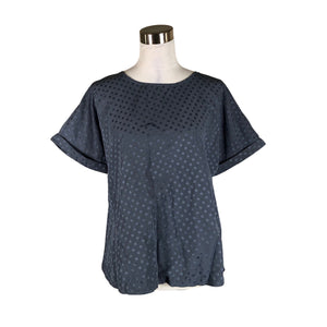Unisex Nanso - Short-sleeved blouse, size 40 - Blue (1)