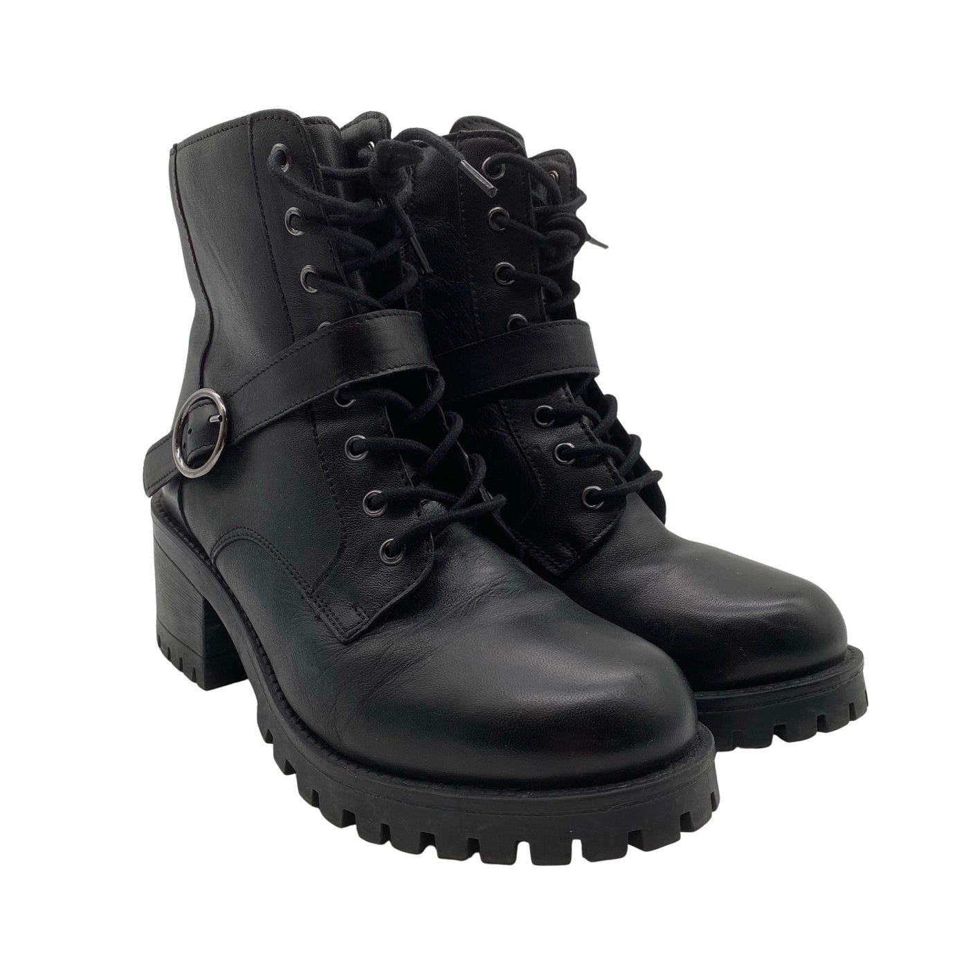 Unisex London Rebel - Ankle boots, size 38 - Black (2)