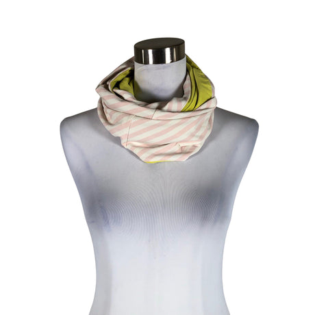 Unisex NOSH - Circle scarf, size Midi - Light pink ()