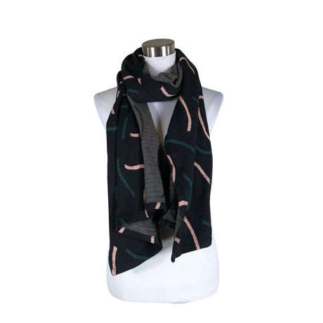 Unisex NOSH - Scarf, size Midi - Black ()