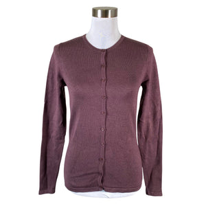 Unisex Saint Tropez - Cardigan, size 36 - Wine red (1)