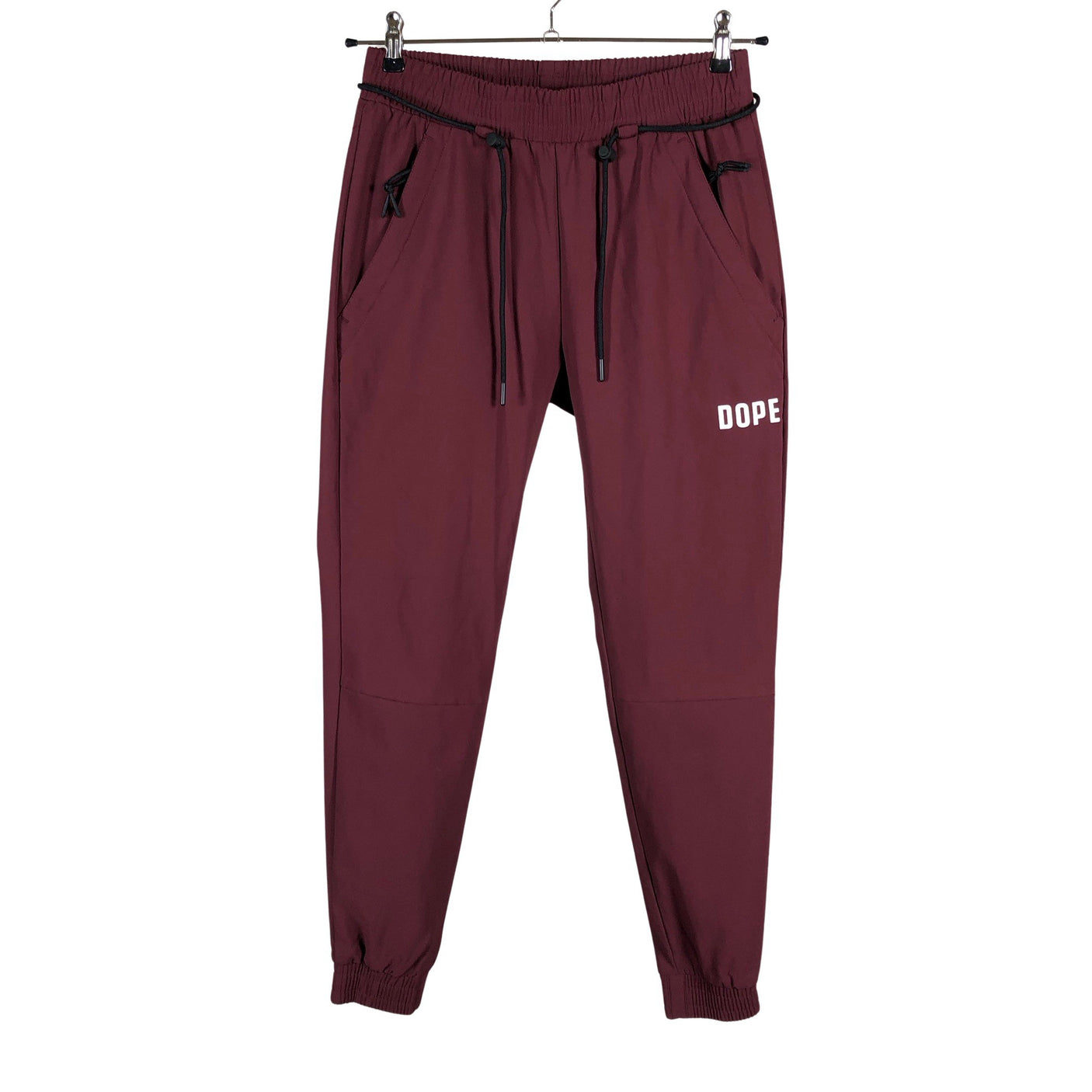 Unisex Dope - Sports trousers, size 36 - Wine red (1)