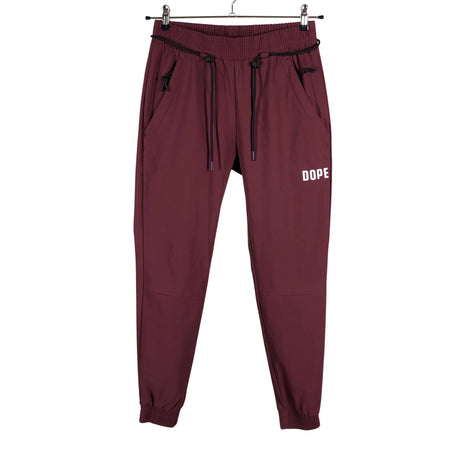 Unisex Dope - Sports trousers, size 36 - Wine red ()