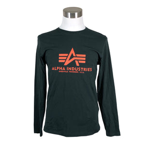 Unisex Alpha Industries - Tricot shirt, size L - Green (1)