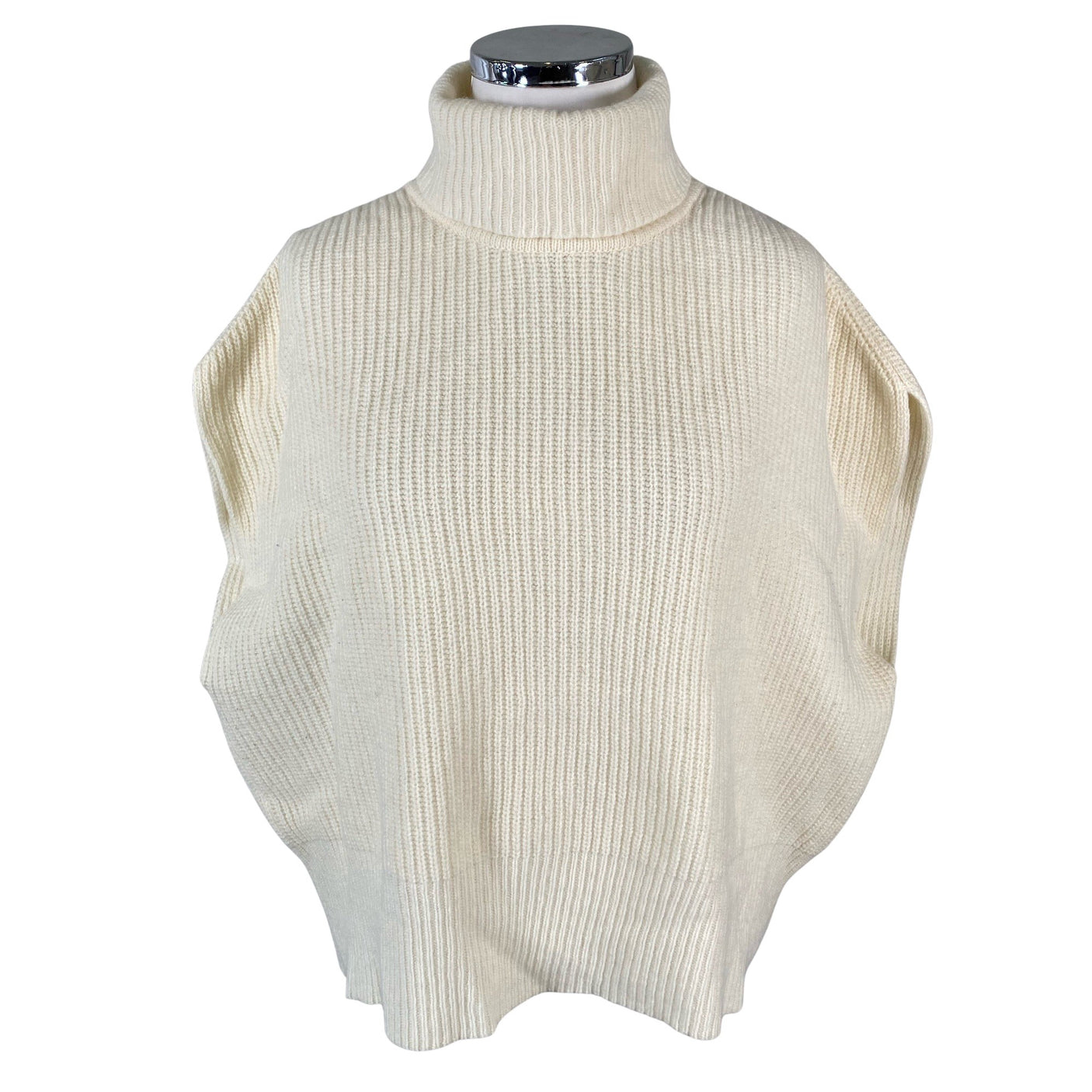 Unisex NOSH - Knit vest, size 50 - Natural white (1)