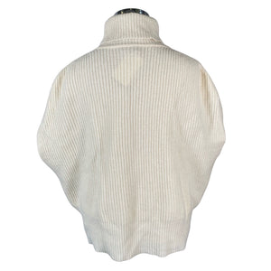 Unisex NOSH - Knit vest, size 50 - Natural white (2)