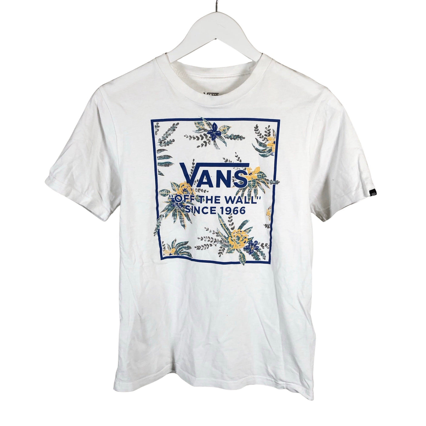 Unisex Vans - T-shirt, size 152 - 158 - White (1)