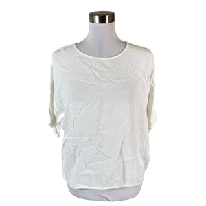 Unisex Samsoe&Samsoe - Short-sleeved blouse, size 36 - White (1)