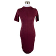 Unisex Laura Ashley - Tricot dress, size 34 - Wine red ()