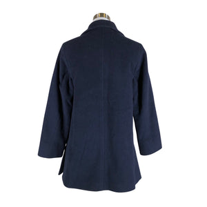 Unisex Hettemarks - Wool coat, size 34 - Blue (2)