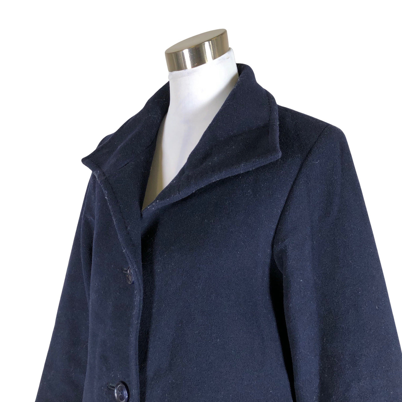 Unisex Hettemarks - Wool coat, size 34 - Blue (3)