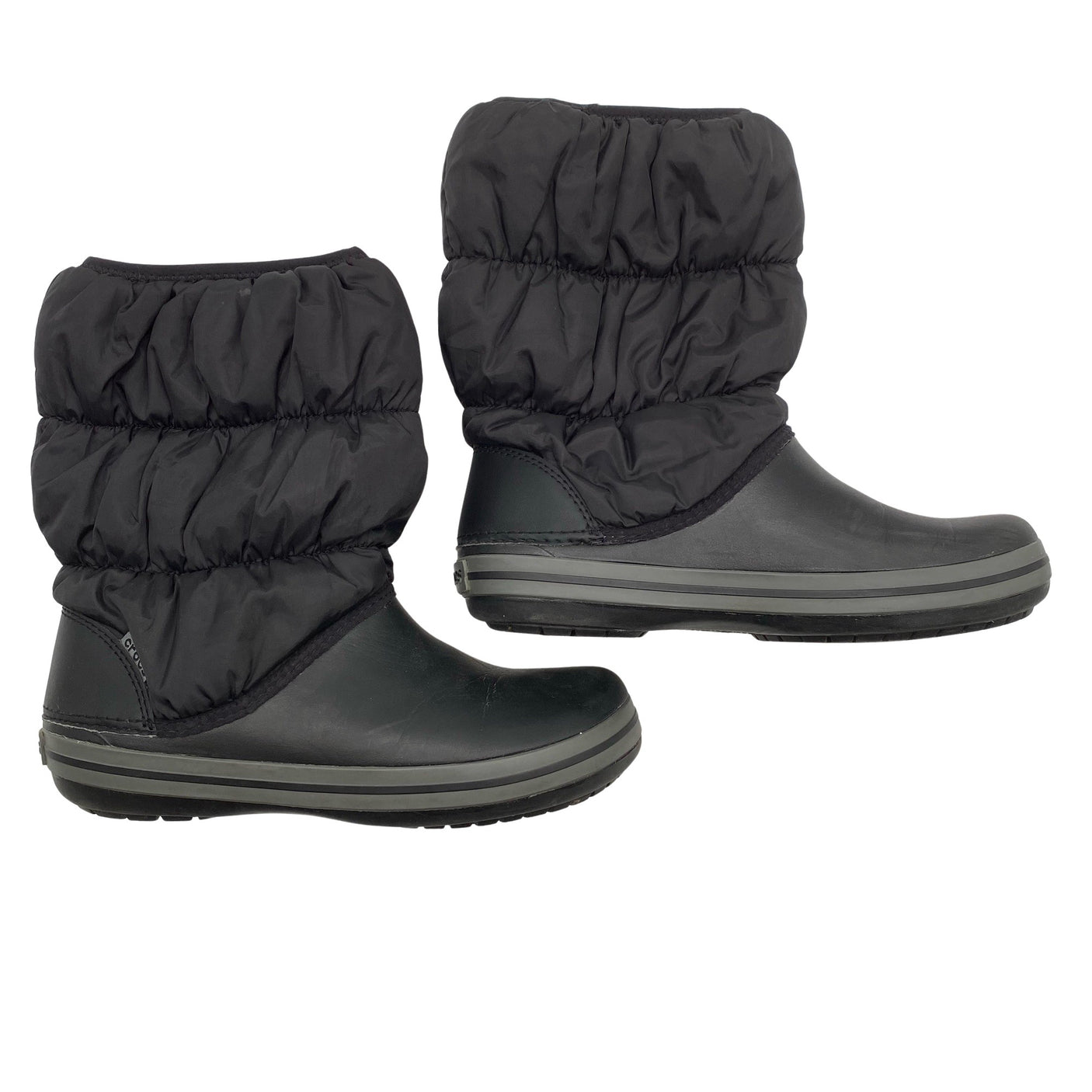 Unisex Crocs - Winter shoes, size 39 - Black (1)