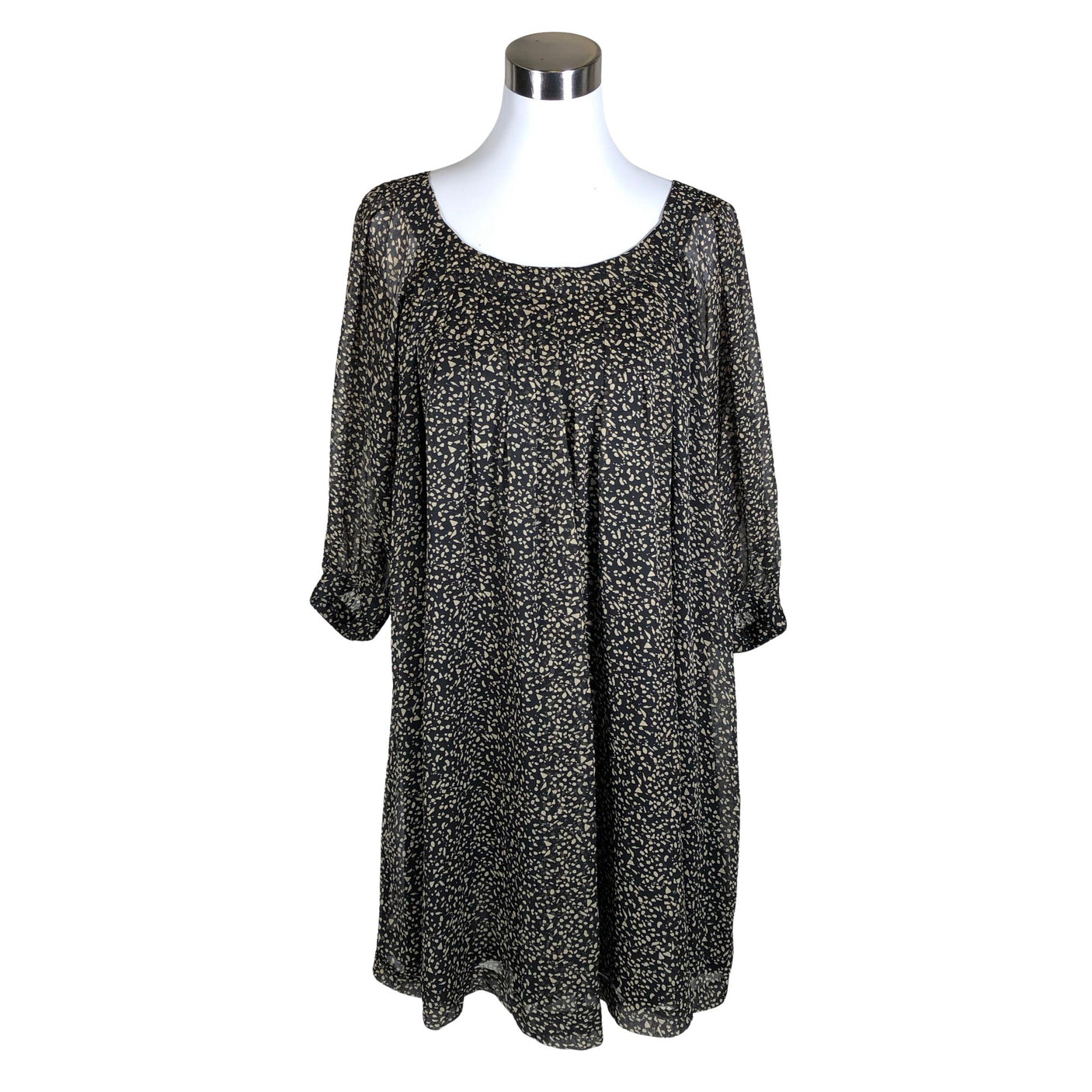 Unisex Esprit - Schiffon dress, size 38 - Black (1)