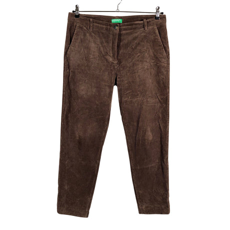 Unisex Benetton - Velvet pants, size 38 - Brown ()