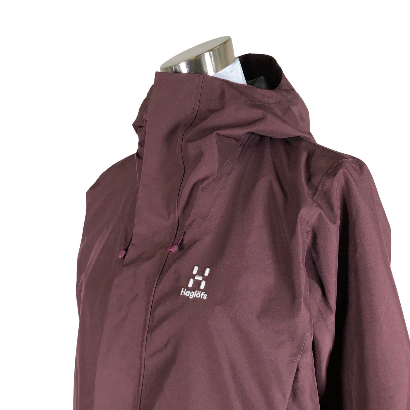 Unisex Haglöfs - Outdoor jacket, size 36 - Wine red (3)