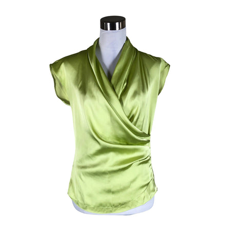 Unisex Sand - Short-sleeved blouse, size 38 - Green ()