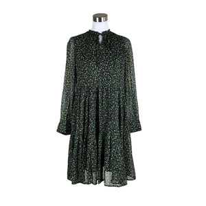 Unisex Y.A.S - Schiffon dress, size 36 - Black (1)