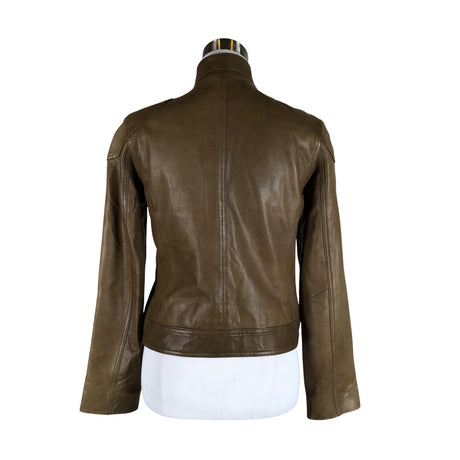 Unisex Andiata - Leather jacket, size 38 - Brown (2)