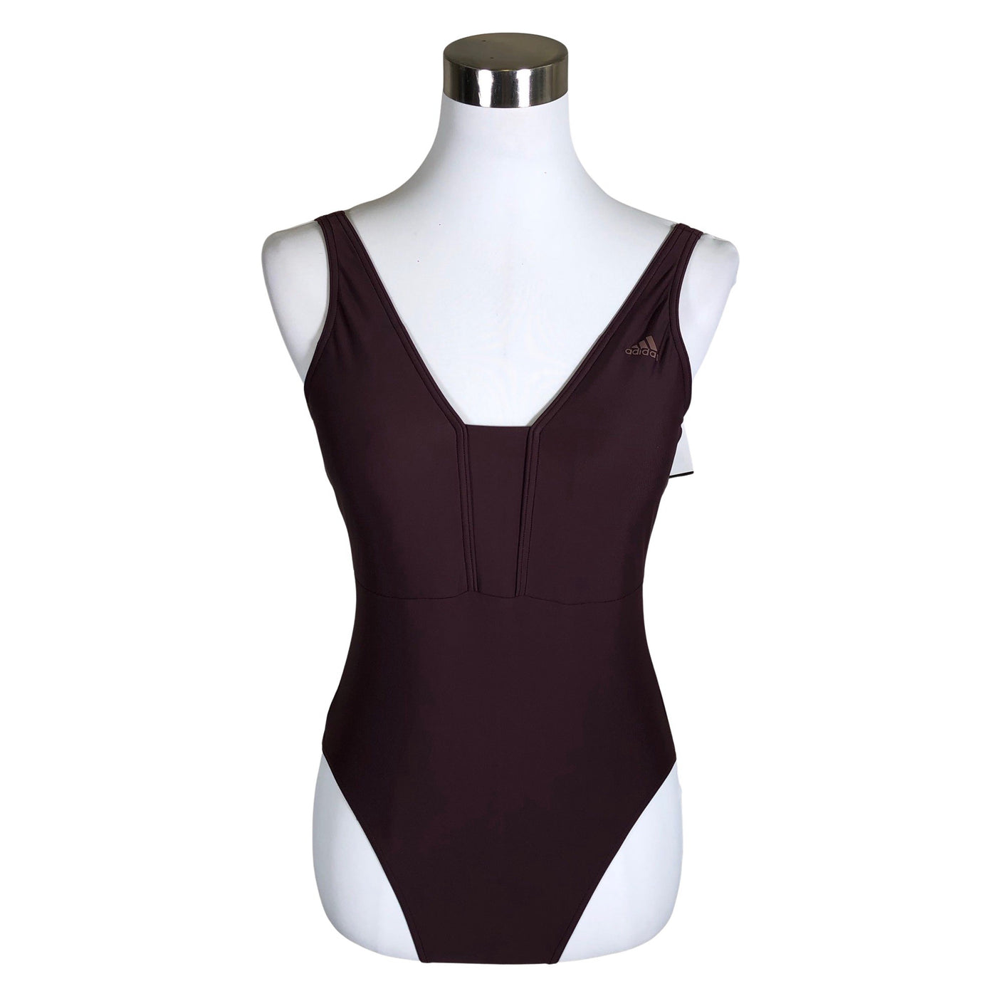 Unisex Adidas - Swimsuit, size 36 - Wine red (1)