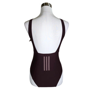 Unisex Adidas - Swimsuit, size 36 - Wine red (2)