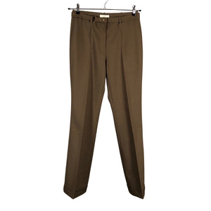 Unisex She - Straight leg trousers, size 38 - Brown (1)