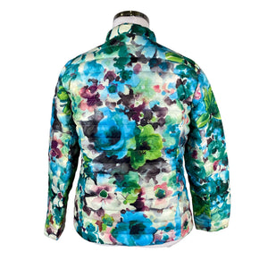 Unisex Saki - Light down jacket, size 42 - Turquoise (2)
