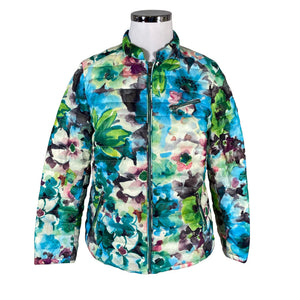 Unisex Saki - Light down jacket, size 42 - Turquoise (1)