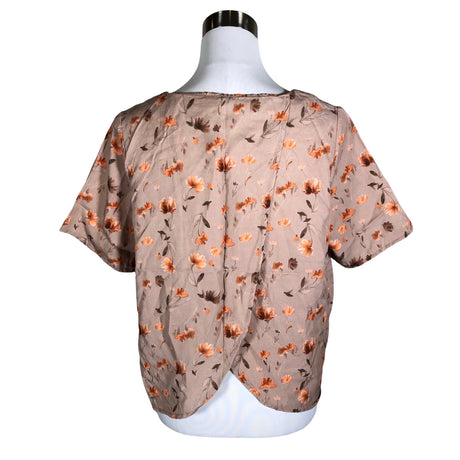 Unisex Kaiko - Short-sleeved blouse, size 38 - Beige (2)