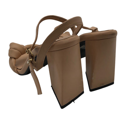 Unisex Vamsko - Heeled sandals, size 37 - Beige (2)