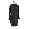 Unisex Rue de Femme - Schiffon dress, size 38 - Black ()